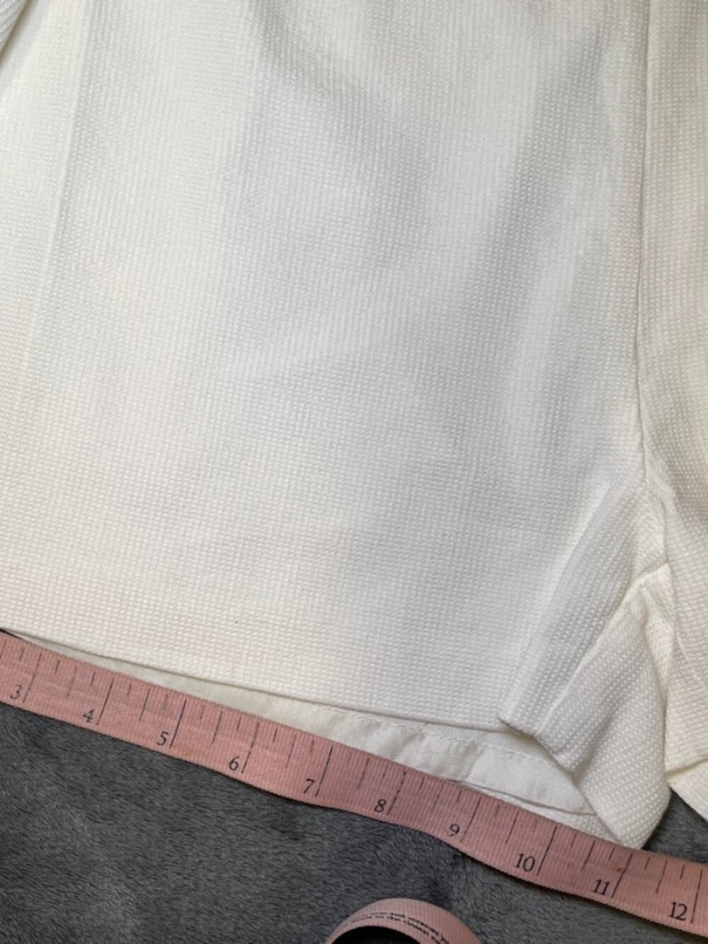 CACHE Vintage 1980s white skirt-front skort, size 4 - Picture 10 of 10